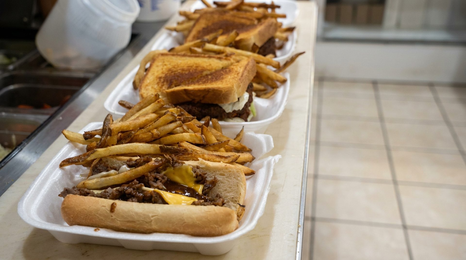 The cheesesteak is the thing