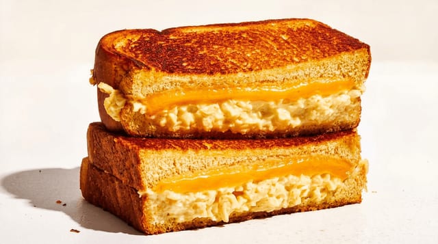 Egg & Cheese Sandwich.